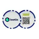 Marqueur de balle jeton de poker