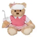 Ours en peluche golfeuse Penelope 