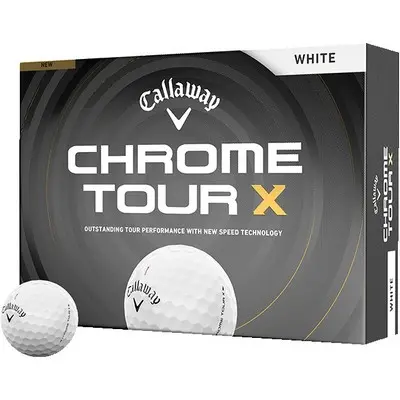 Balles de golf Callaway® Chrome Tour X 