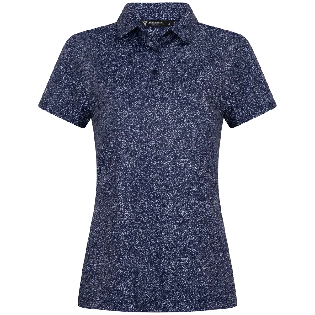 Polo moucheté pour femme