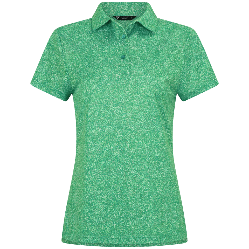 Polo moucheté pour femme