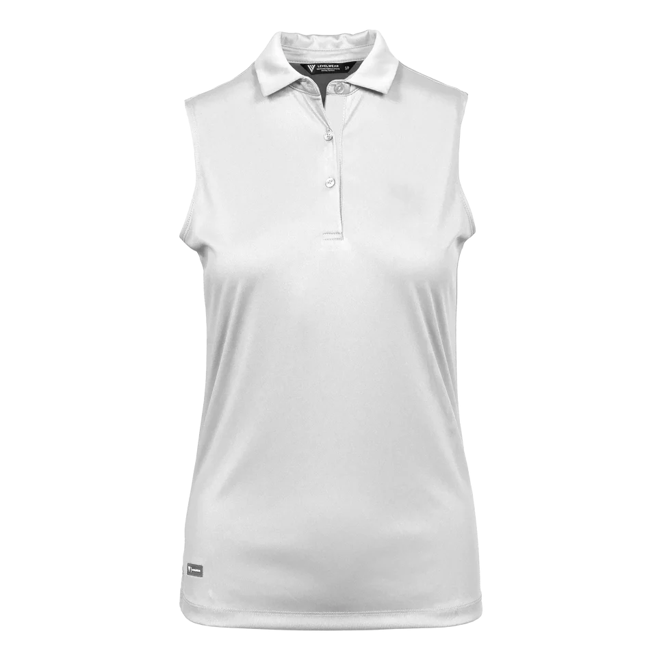 Polo sans manches Venise pour femme