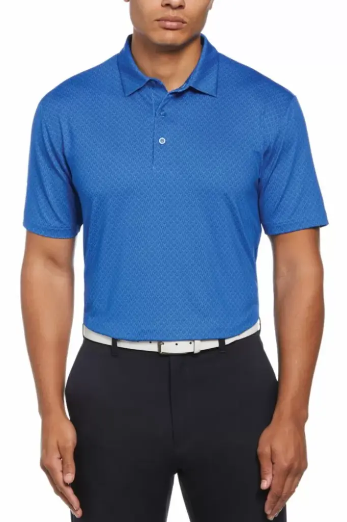 Polo à chevrons pour hommes