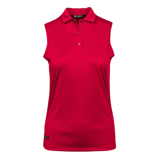 [PG80] Polo sans manches Venise pour femme